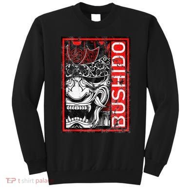 Japanese Samurai Bushido Oni Mask Sweatshirt