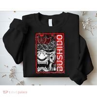 Japanese Samurai Bushido Oni Mask Sweatshirt thumb 2