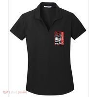Japanese Samurai Bushido Oni Mask Women's Dry Zone Grid Polo thumb 0