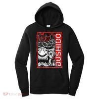 Japanese Samurai Bushido Oni Mask Women's Hoodie thumb 0