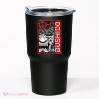 Japanese Samurai Bushido Oni Mask Tumbler thumb 0