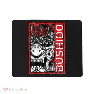 Japanese Samurai Bushido Oni Mask Mousepad