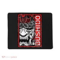 Japanese Samurai Bushido Oni Mask Mousepad thumb 0