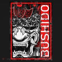 Japanese Samurai Bushido Oni Mask Women's Tank Top thumb 5