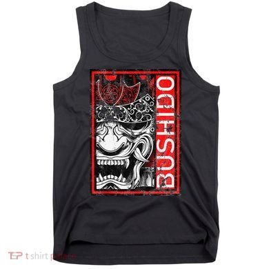 Japanese Samurai Bushido Oni Mask Tank Top