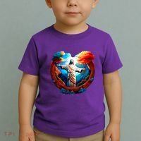 Jesus Surrounded By Nature Toddler T-Shirt thumb 2