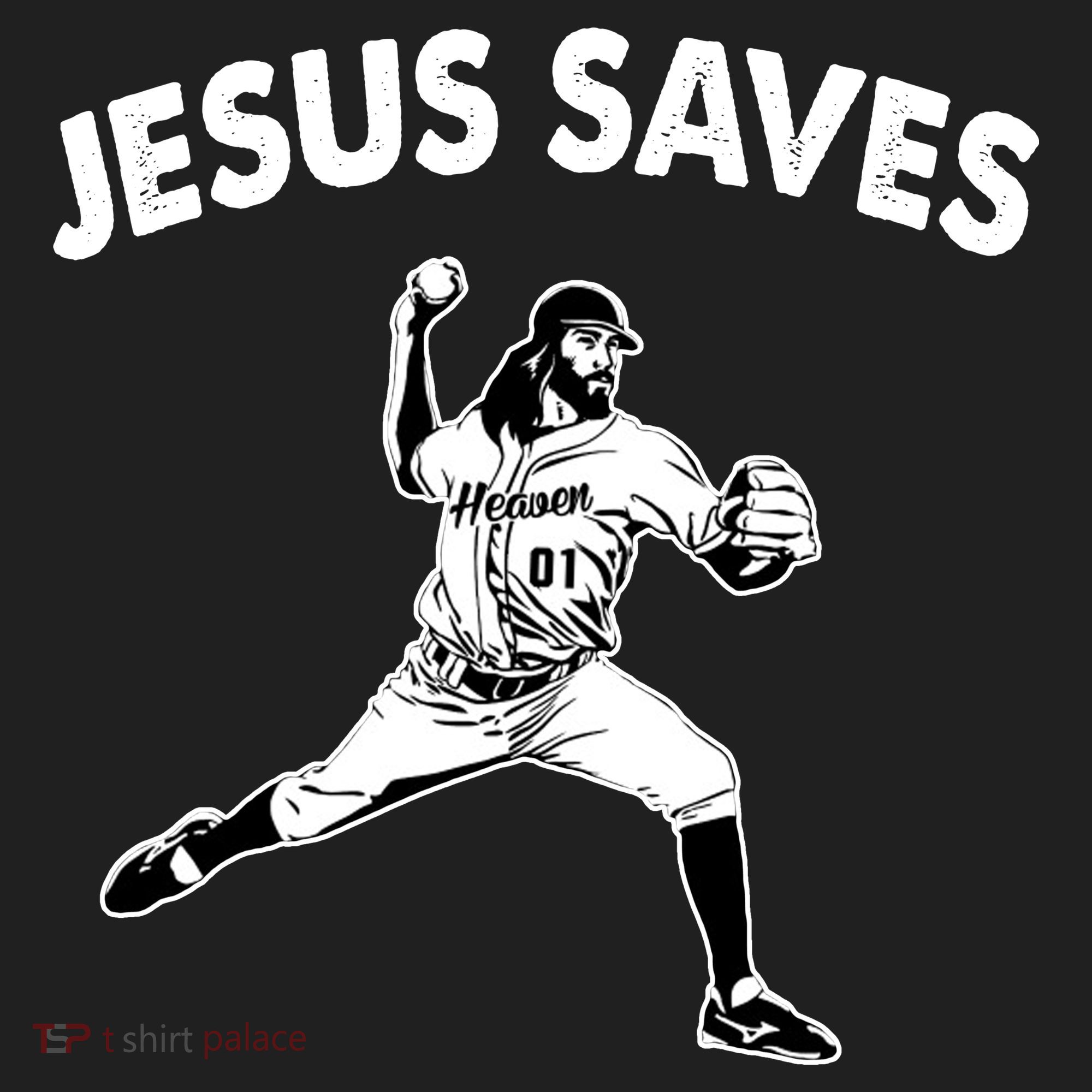 Jesus Saves Baseball Team Heaven Tumbler