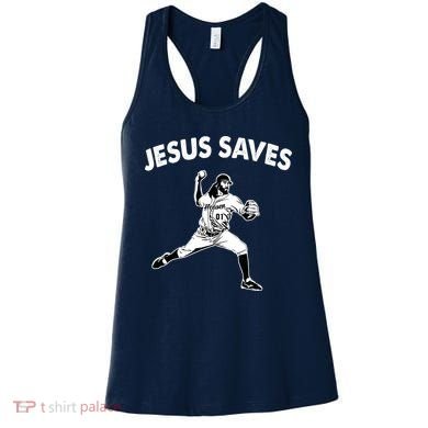 Jesus Saves Baseball Team Heaven Women's Tank Top