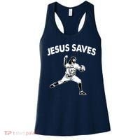 Jesus Saves Baseball Team Heaven Women's Tank Top thumb 0