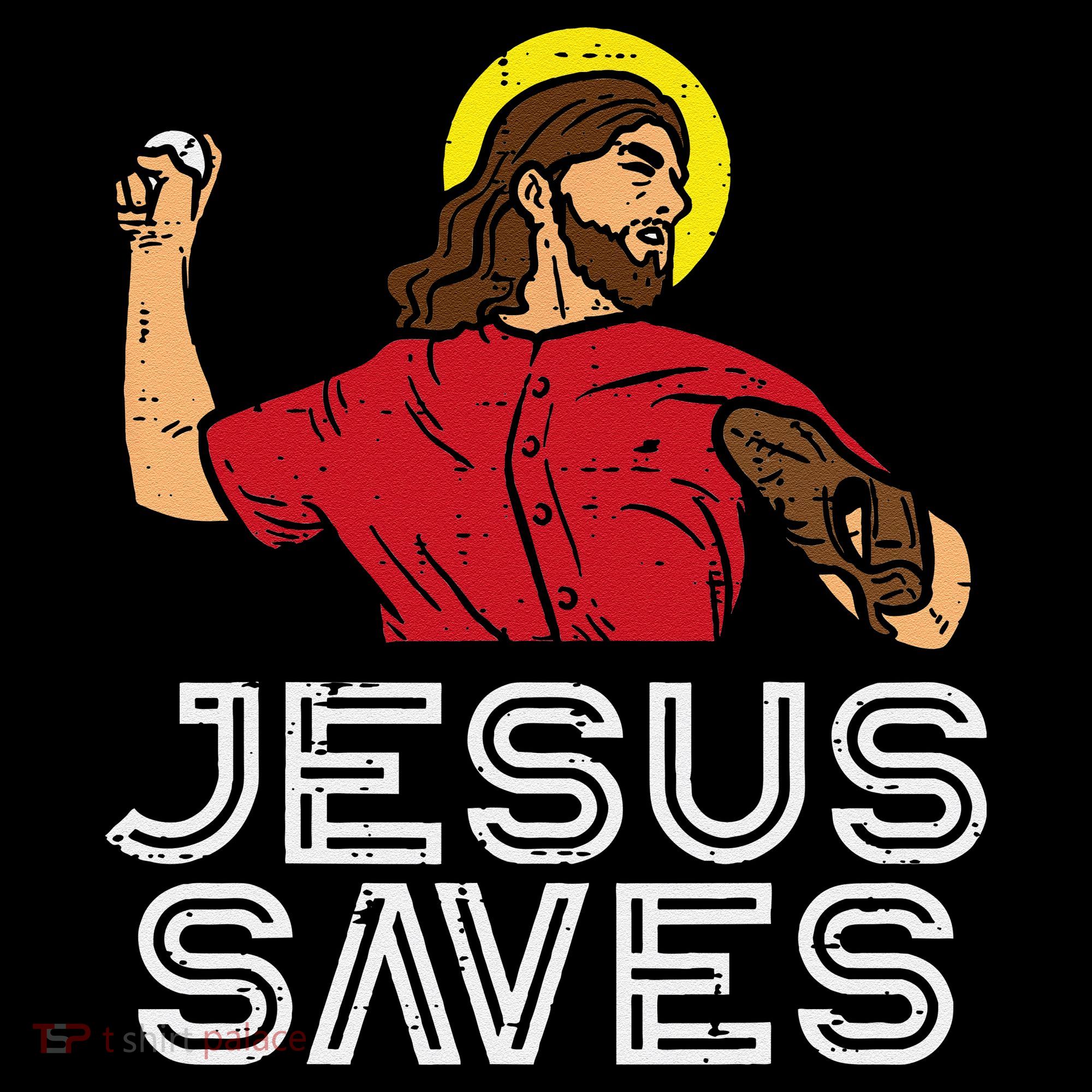 Jesus Saves Baseball God Sports Christian Coffee Mug