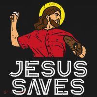 Jesus Saves Baseball God Sports Christian Visor thumb 3