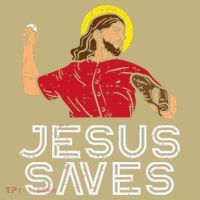 Jesus Saves Baseball God Sports Christian Polo thumb 2