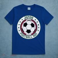 Japan Soccer Ball Vintage Football Emblem T-Shirt thumb 5
