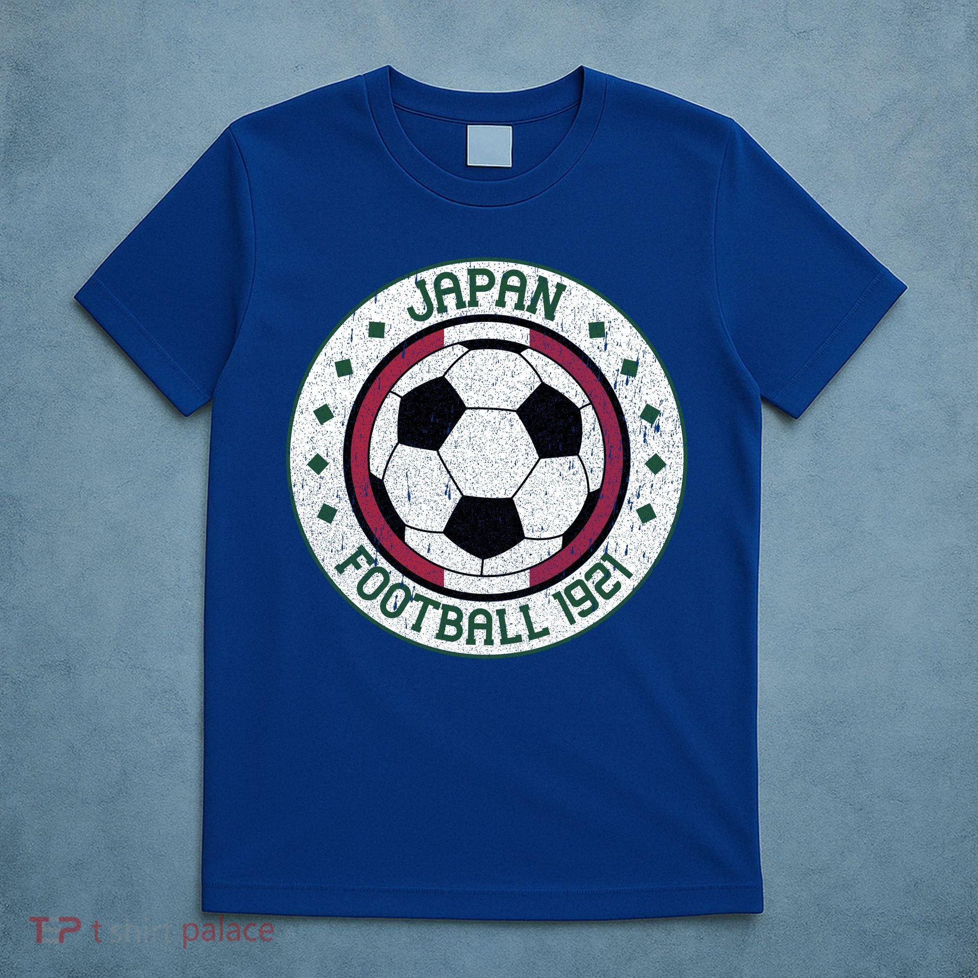 Japan Soccer Ball Vintage Football Emblem T-Shirt