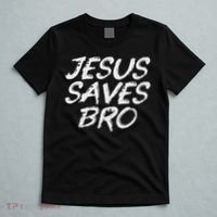 Jesus Saves Bro Christian Gospel Bible Faith Jesus T-Shirt thumb 5