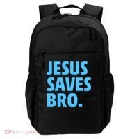 Jesus Saves Bro Backpack thumb 0