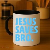 Jesus Saves Bro Coffee Mug thumb 4