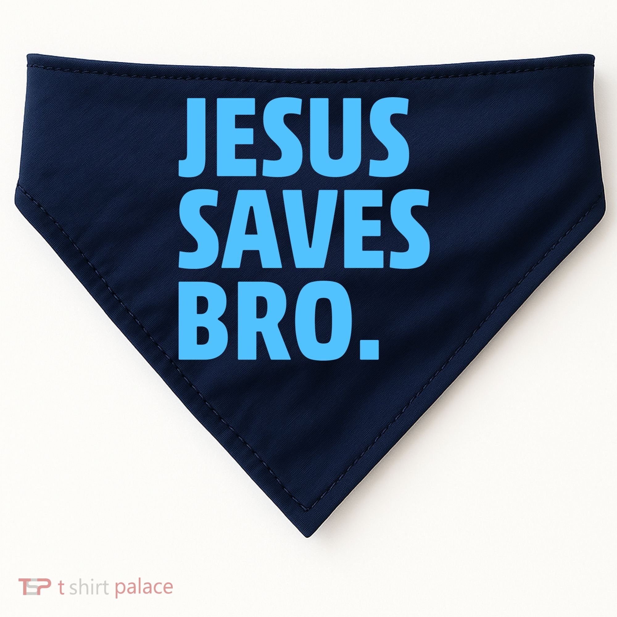 Jesus Saves Bro USA-Made Doggie Bandana
