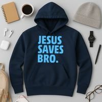 Jesus Saves Bro Hoodie thumb 3