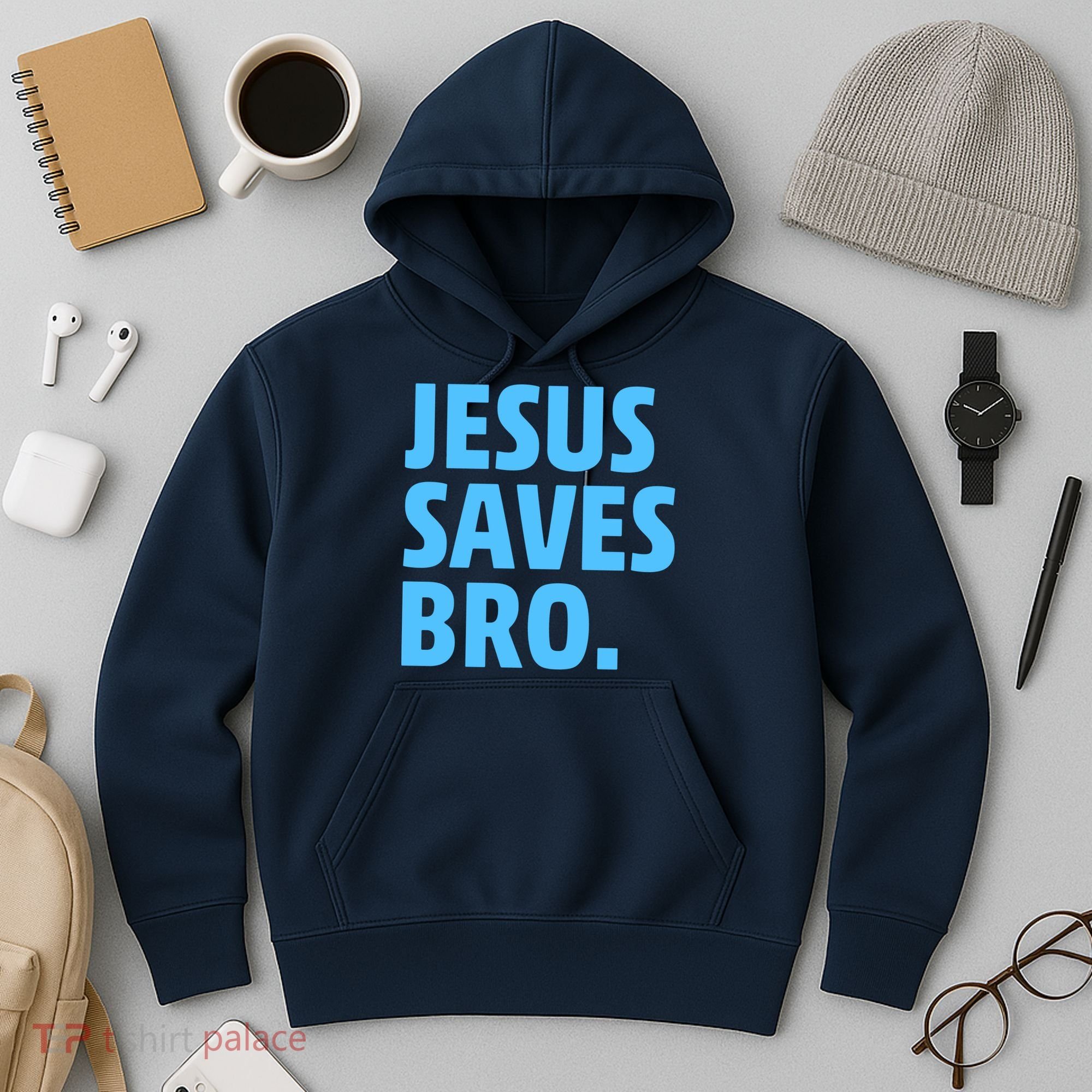 Jesus Saves Bro Hoodie