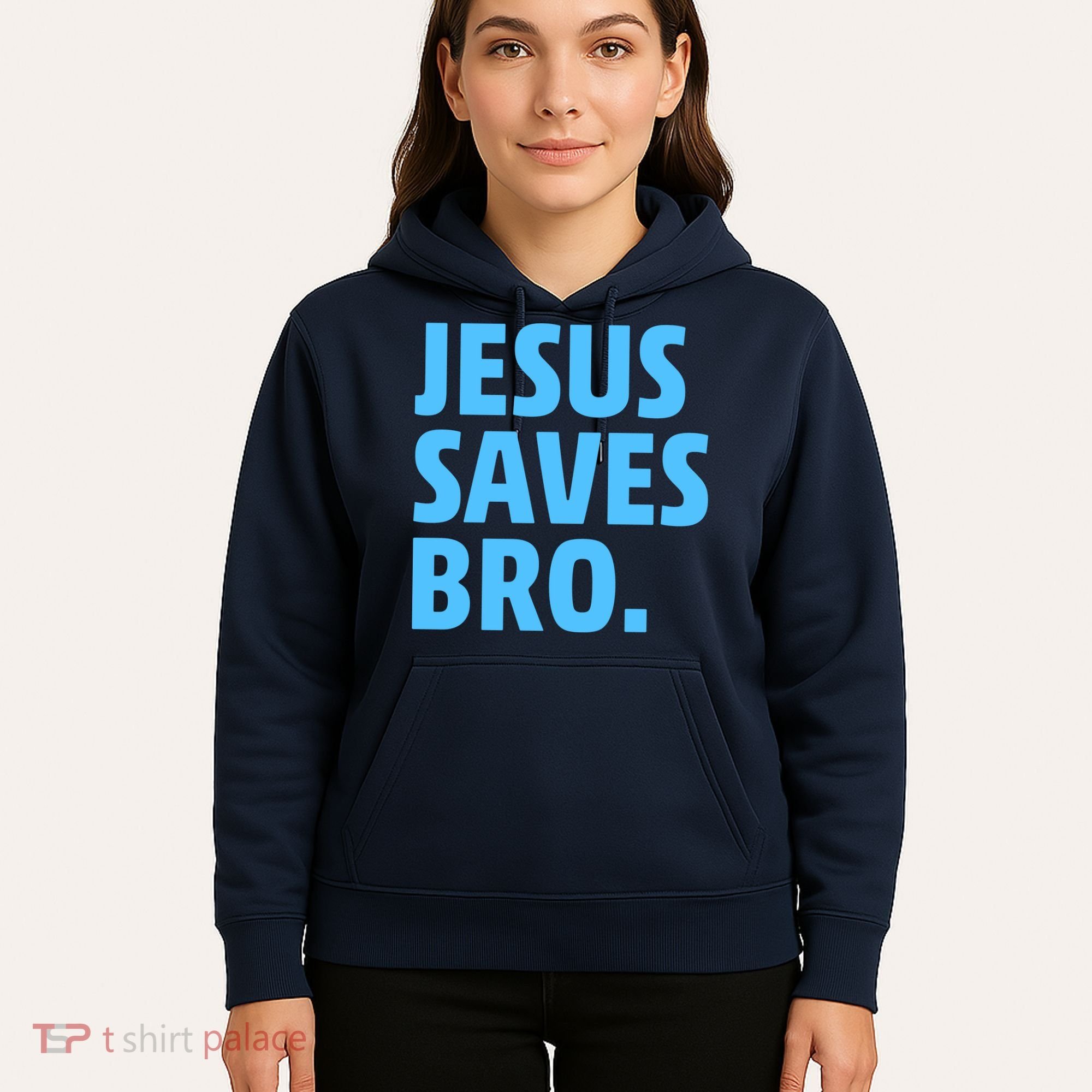 Jesus Saves Bro Hoodie