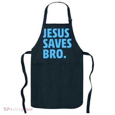 Jesus Saves Bro Apron
