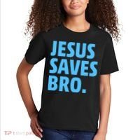 Jesus Saves Bro Kids T-Shirt thumb 2