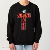 JESUS SAVES Classic Cotton Women's Sweatshirt thumb 0