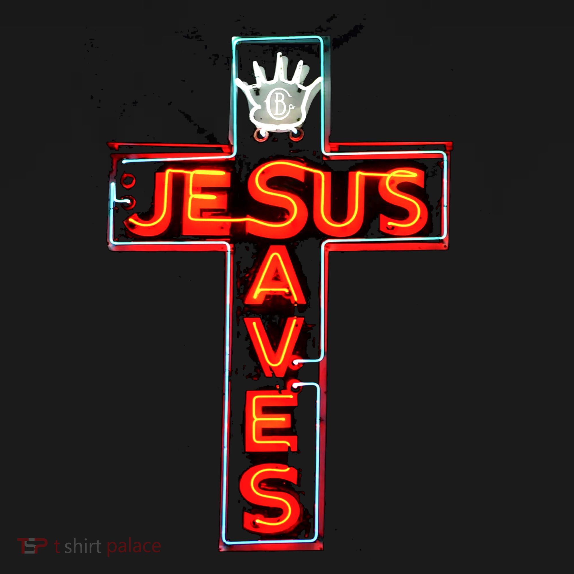 JESUS SAVES Classic Cotton Doggie Tank