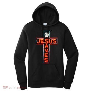 JESUS SAVES Classic Cotton Women's Hoodie