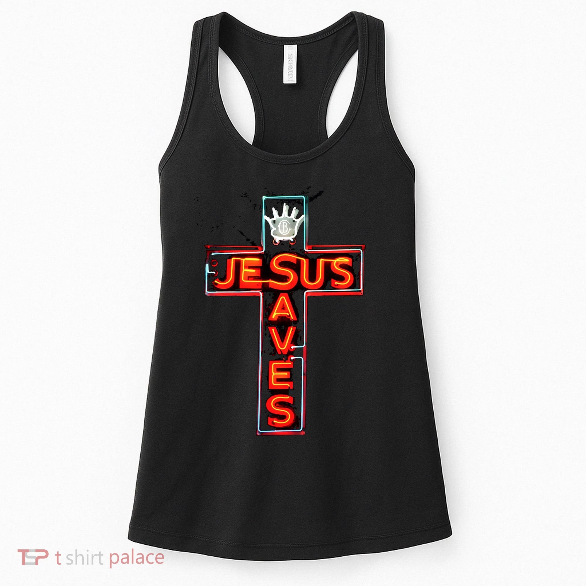 JESUS SAVES Classic Cotton Women's Tank Top