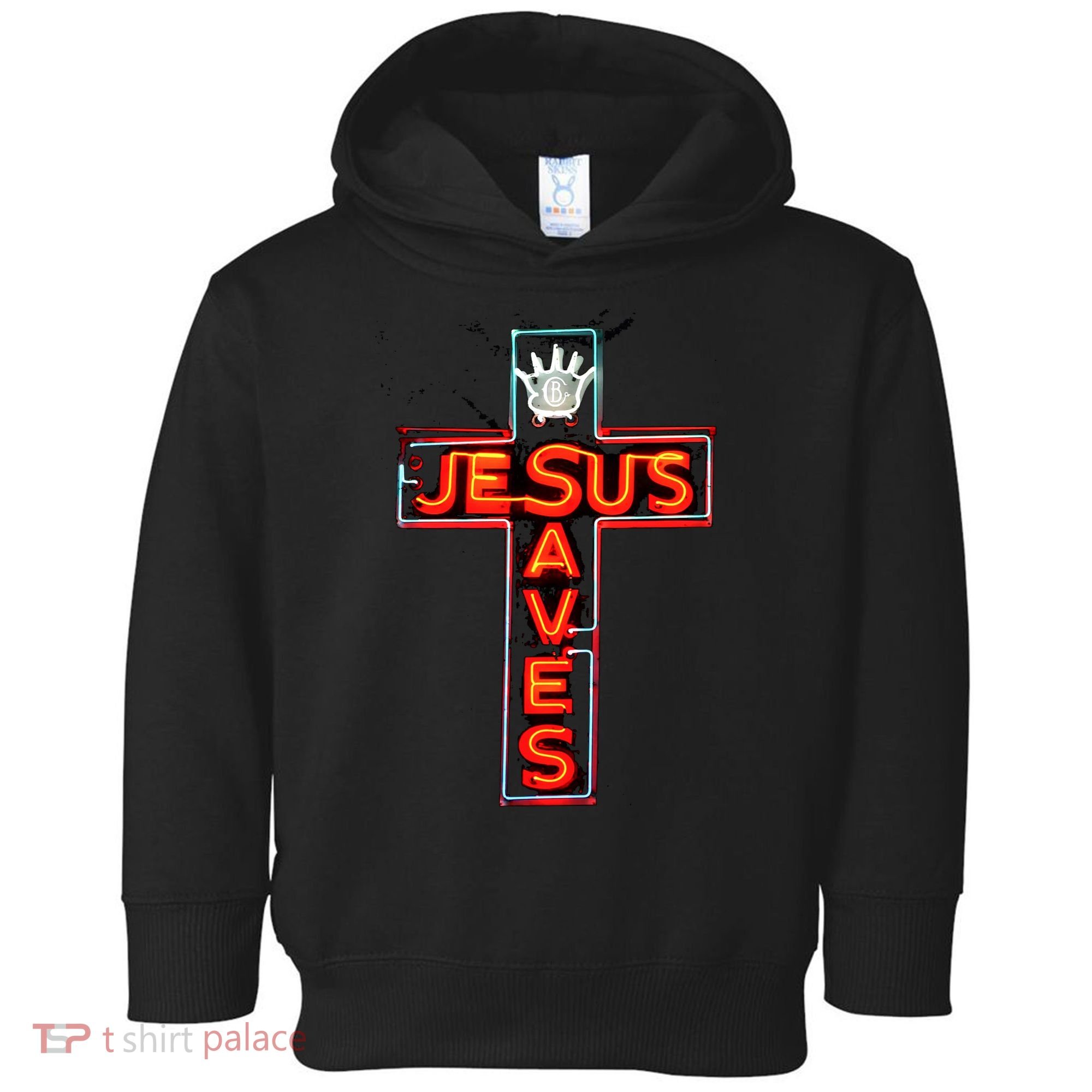 JESUS SAVES Classic Cotton Toddler Hoodie