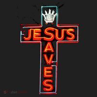 JESUS SAVES Classic Cotton Golf Towel thumb 3