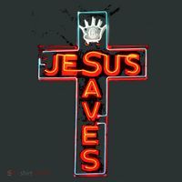 JESUS SAVES Classic Cotton Sweatshirt thumb 2
