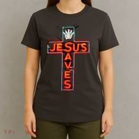 JESUS SAVES Classic Cotton T-Shirt thumb 4