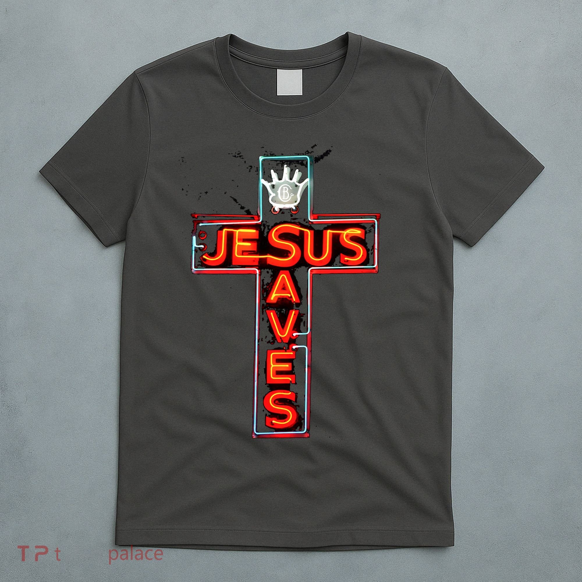 JESUS SAVES Classic Cotton T-Shirt
