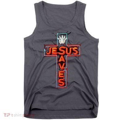 JESUS SAVES Classic Cotton Tank Top