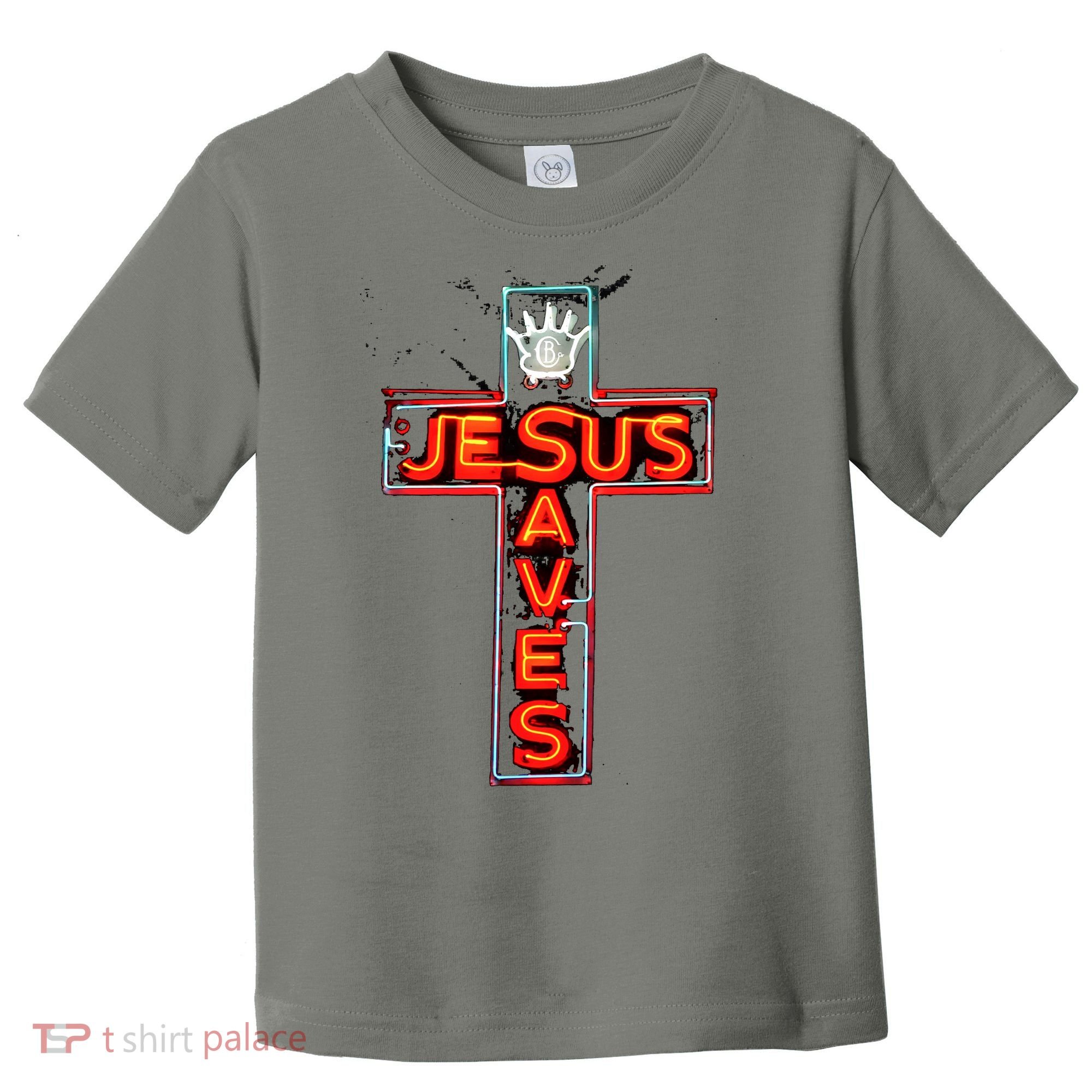 JESUS SAVES Classic Cotton Toddler T-Shirt
