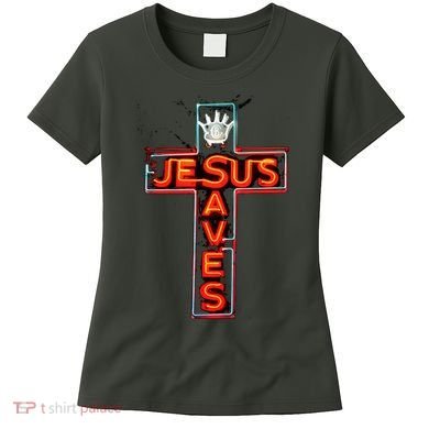 JESUS SAVES Classic Cotton Women's T-Shirt