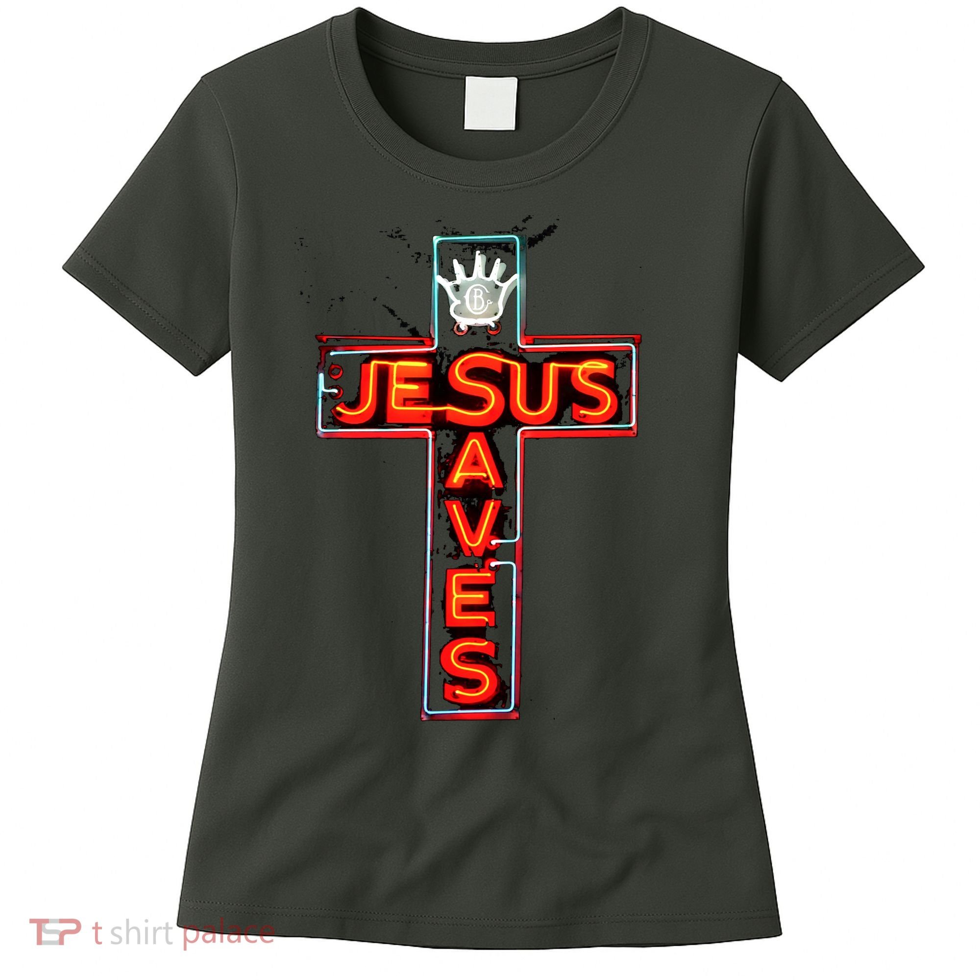 JESUS SAVES Classic Cotton Women's T-Shirt