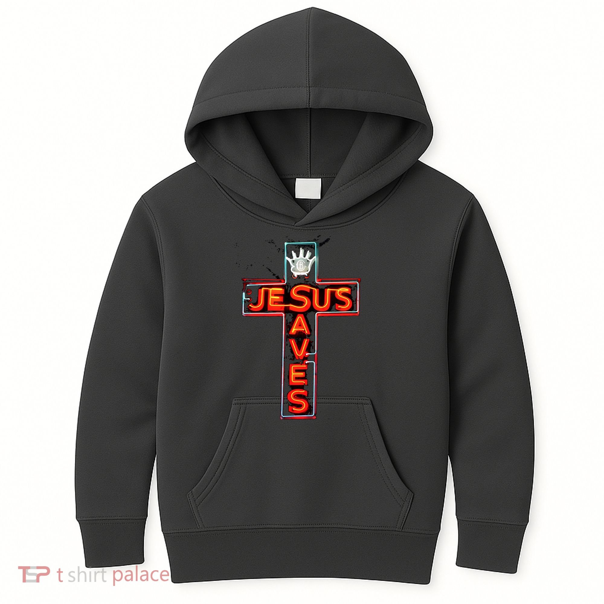 JESUS SAVES Classic Cotton Kids Hoodie