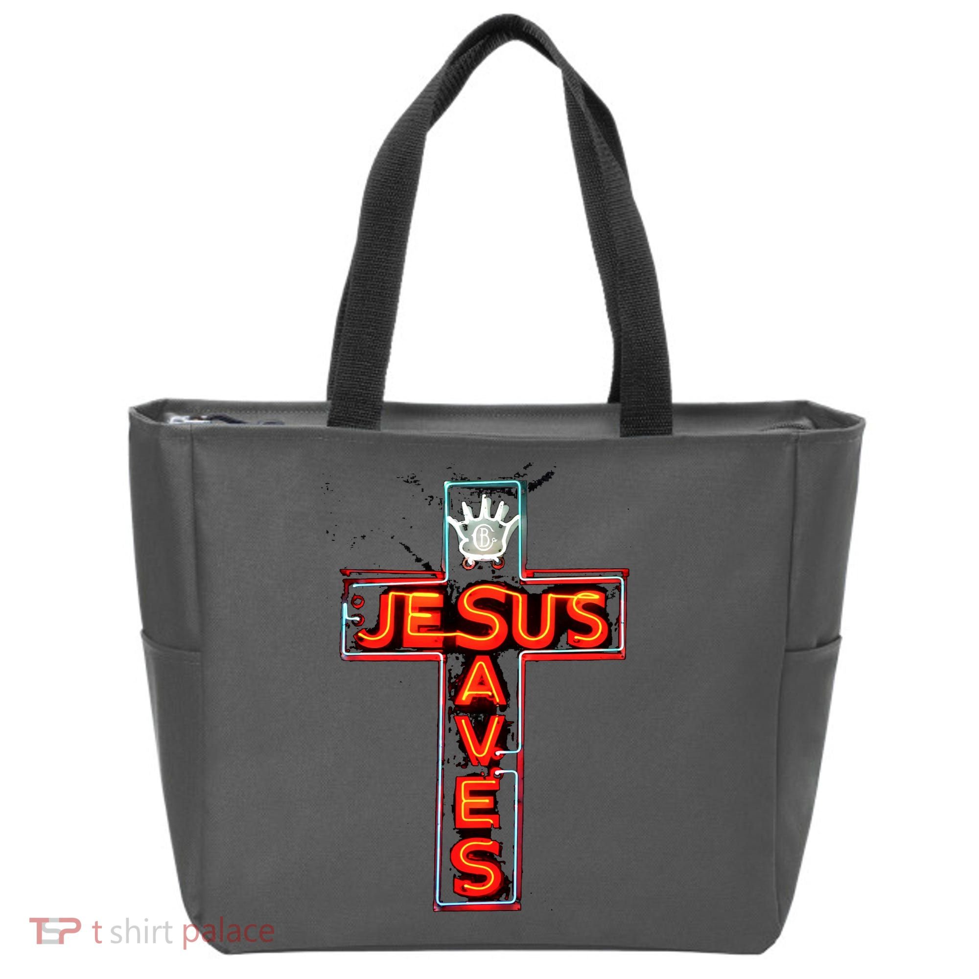 JESUS SAVES Classic Cotton Tote Bag