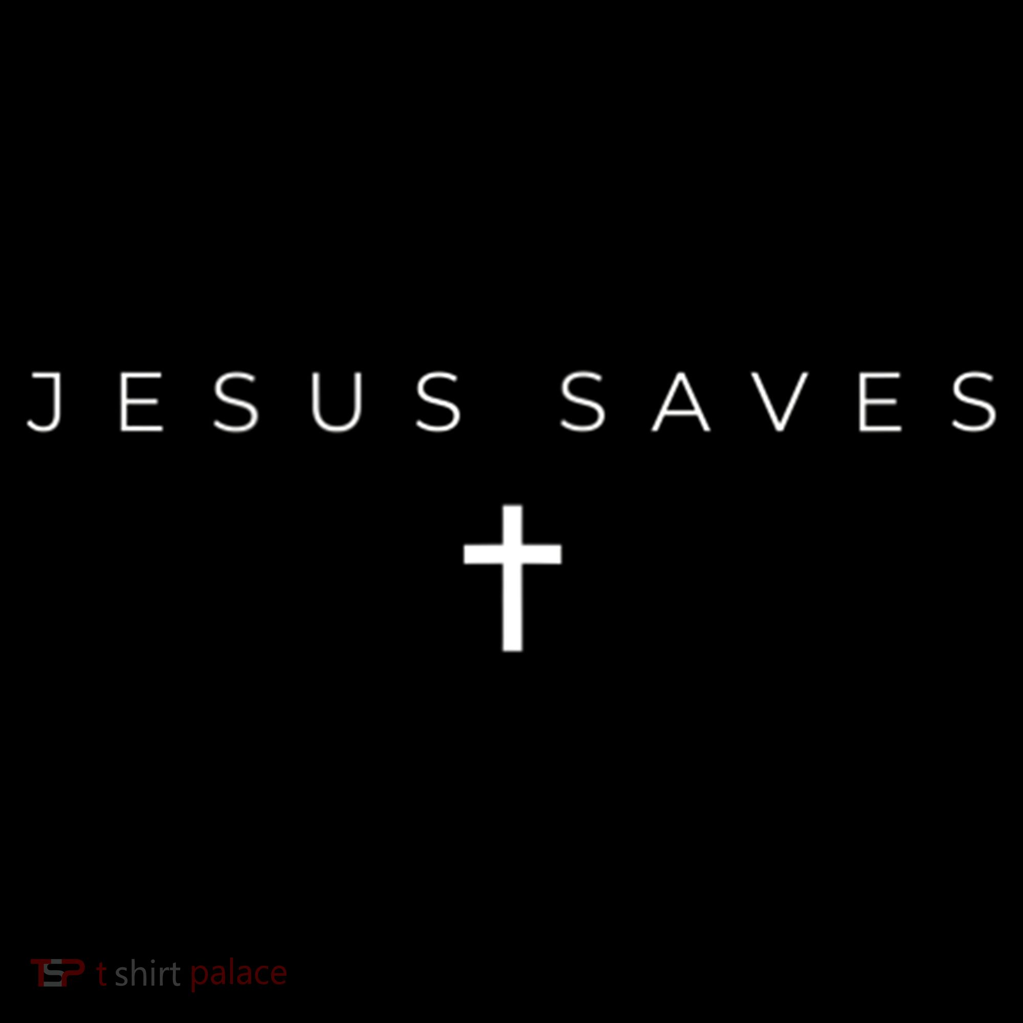 Jesus Saves Cross Subtle Christian Minimal Religious Faith Coffee Mug