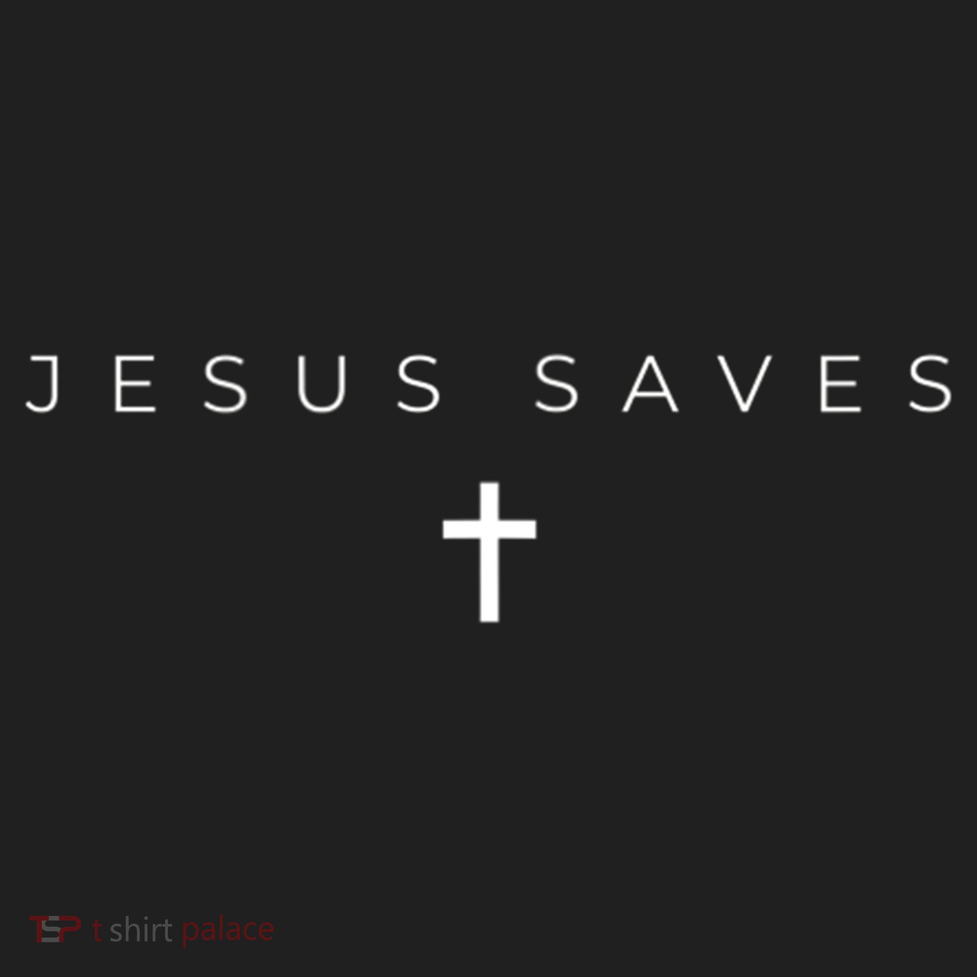 Jesus Saves Cross Subtle Christian Minimal Religious Faith Beanie