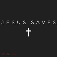 Jesus Saves Cross Subtle Christian Minimal Religious Faith Hat thumb 2