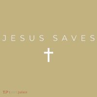 Jesus Saves Cross Subtle Christian Minimal Religious Faith Sweatshirt thumb 2