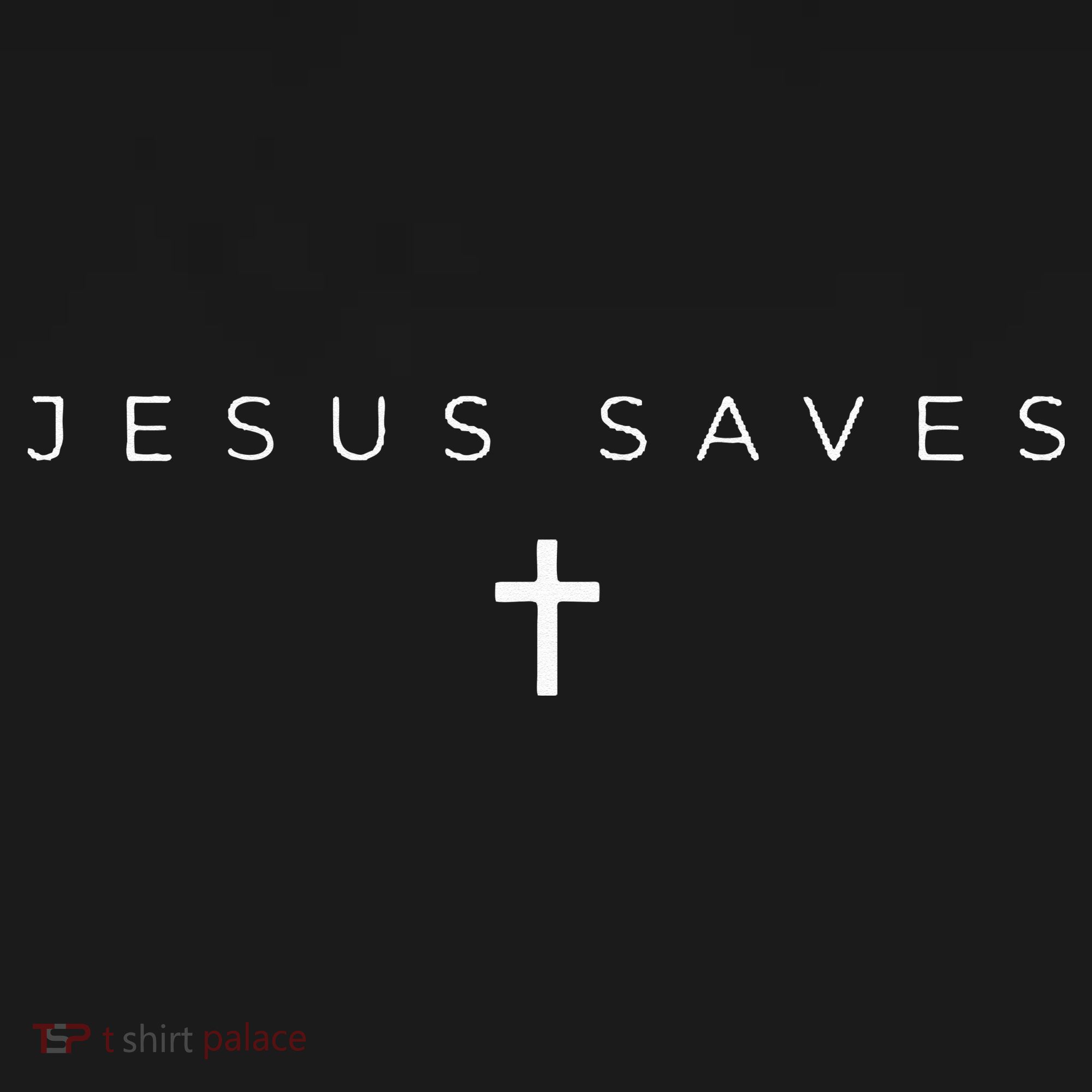 Jesus Saves Cross Subtle Christian Minimal Religious Faith Doggie Tank