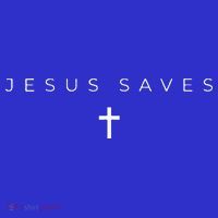 Jesus Saves Cross Subtle Christian Minimal Religious Faith Women's Tank Top thumb 5