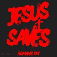 Jesus Saves Christian Faith Bold Red Letters And Cross Cute Premium Beanie thumb 2