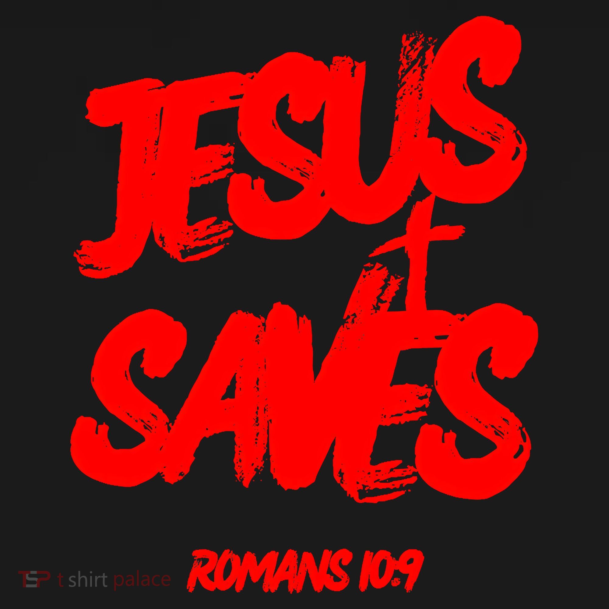 Jesus Saves Christian Faith Bold Red Letters And Cross Cute Premium Women's Hoodie